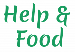 logo of help and food, an ong dedicated to deliver healty food to homeless people in barcelona